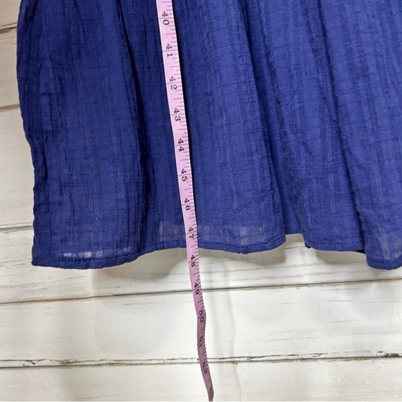 Women's Sleeveless A Line Dress w/ Pockets - Knox Rose - Blue XL #005 - Picture 7 of 7